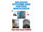 NOLEGGIO PONTEGGI E MONTACARICHI