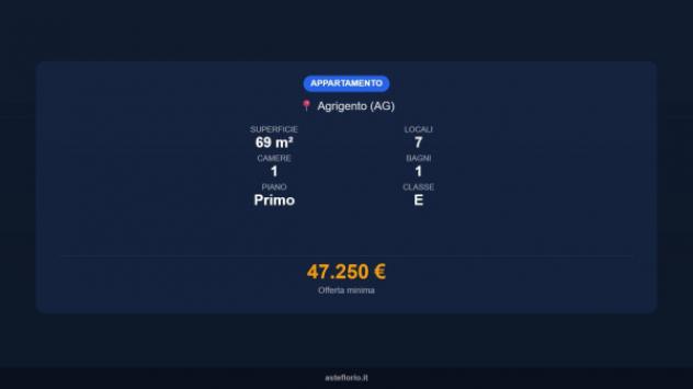 Immobile in asta di 69 m² con più di 5 locali in vendita a Agrigento - Foto 17