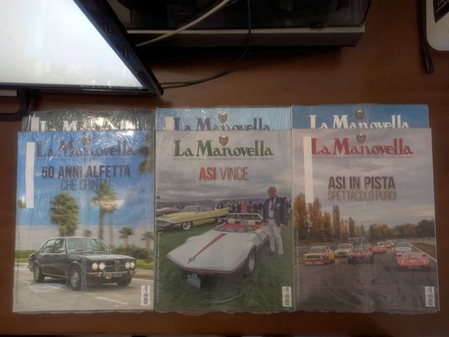 Riviste di auto d'epoca La Manovella incelofate - Foto 3