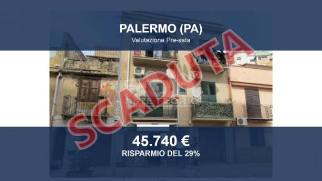 Immobile in asta di 37 m² con più di 5 locali in vendita a Palermo
