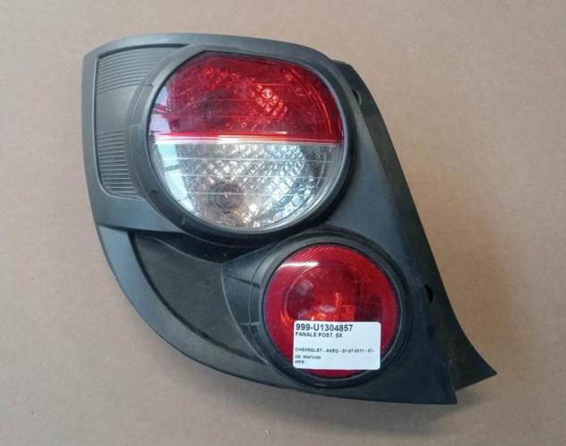 FANALE POST. SX 999-U1304857 Parti elettriche Fanaleria Fanali Fanale post. sx. CHEVROLET - AVEO - 01-07-2011 - 01-05-2015