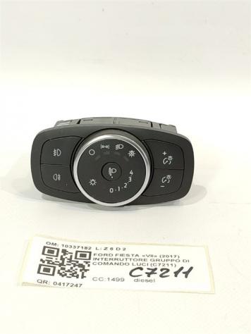 INTERRUTTORE COMANDO LUCI FORD Fiesta 7° Serie 10337182 (17)