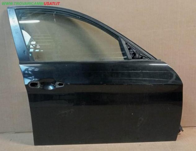 PORTA ANT.D. NERO MET. C/ALZ. NO SERR. 999-U65522 Carrozzeria  Lamierati esterni  Porte  Porta ant. dx. BMW - SERIE 3 E90 4 PORTE - 2005  2008, BMW -