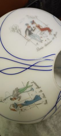 Artistico lampadario vetro lavorato - Foto 8