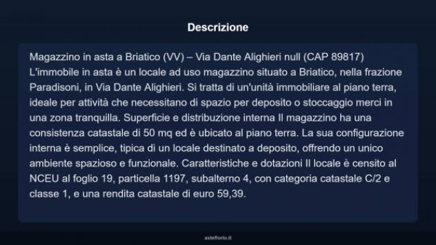 Immobile in asta di 50 m² in vendita a Briatico - Foto 9