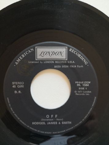 Disco Vinile 45 giri, Hodges James &amp; Smith - Away your love - originale del 1977 - Foto 5