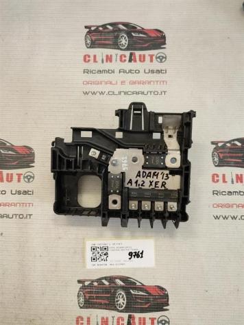 CENTRALINA BATTERIA OPEL Adam 1° Serie 13371567 A12XER benzina 1229 (13)