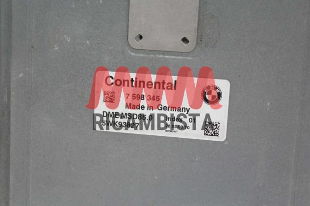 5WK93827 BMW F01 4.4 centralina motore Continental - Foto 2