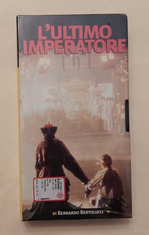 VHS L'ULTIMO IMPERATORE DI BERNARDO BERTOLUCCI VIDEOCASSETTA 1987 NUOVO