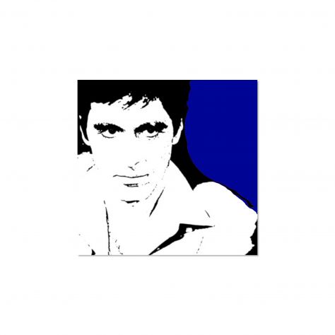 Quadro Pop Art dipinto a mano di Scarface Al Pacino - Foto 2