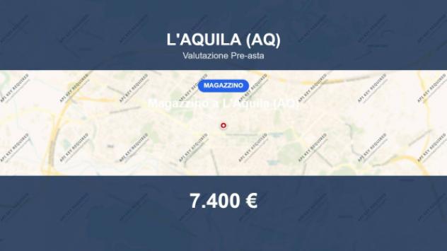 Immobile in asta di 28 m² in vendita a L'Aquila