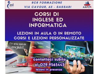 CORSI DI INGLESE ED INFORMATICA