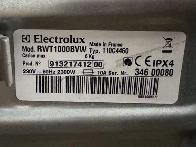 Lavatrice rex 1000gr 6kg di carico - Foto 7