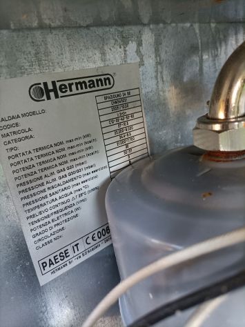 CALDAIA HERMANN SPAZIOUNO 24 SE CAMERA STAGNA - Foto 3