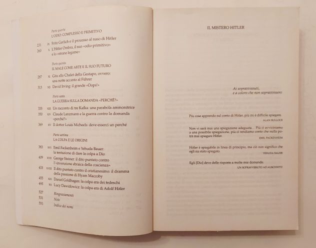 Il mistero Hitler di Ron Rosenbaum 1°Ed.Mondadori, giugno 2000 perfetto - Foto 6