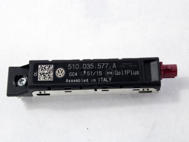 510035577A CENTRALINA AMPLIFICATORE ANTENNA VOLKSWAGEN GOLF SPORTSVAN 1.6 D 81KW 5M 5P (2016) RICAMBIO USATO