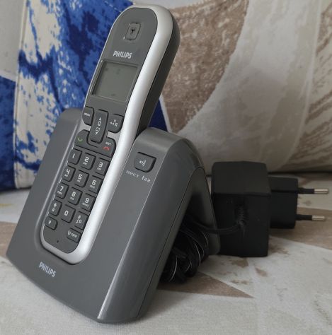 Philips Dect 1221S telefono cordless per linea fissa di casa completo - Foto 5