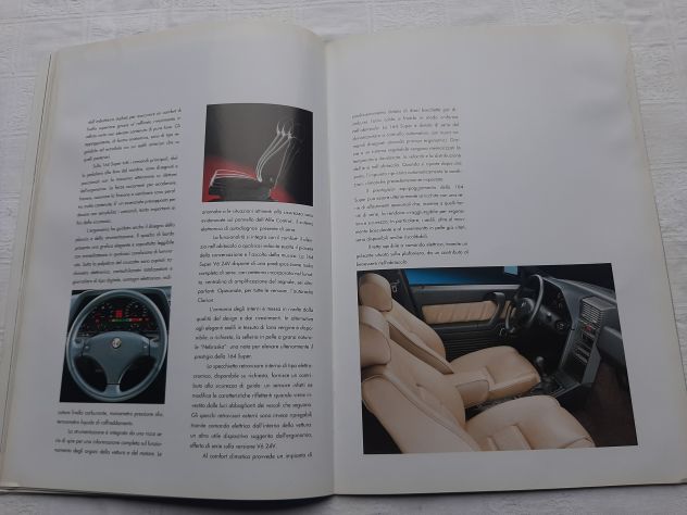 ALFA ROMEO 164 SUPER   DEPLIANT ORIGINALE - Foto 6