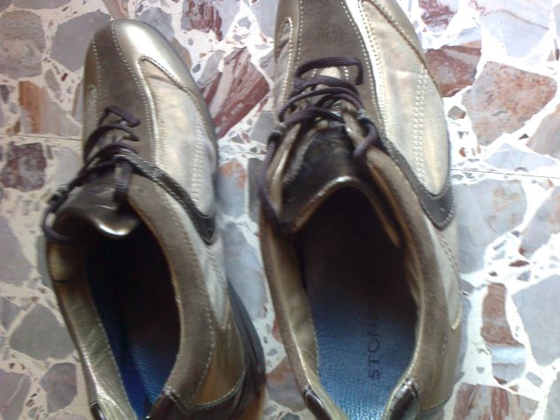 Scarpe Stonefly come nuove n. 39 pelle e tessuto - Foto 7