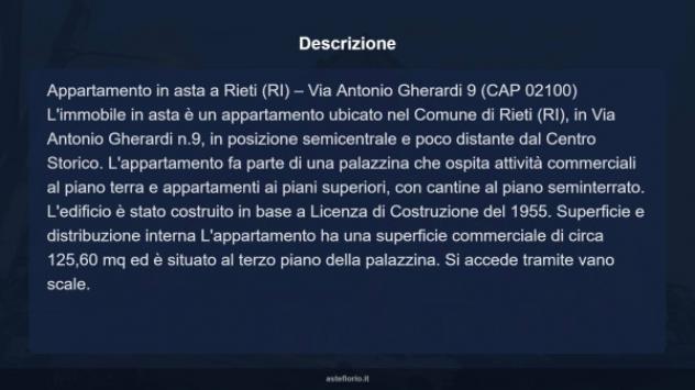Immobile in asta di 125 m² con più di 5 locali in vendita a Rieti - Foto 12