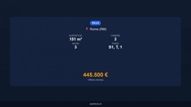 Immobile in asta di 151 m² in vendita a Roma - Foto 17