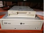 floppy disk e lettore compat disc 52 x LG