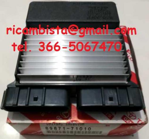 89871-71010 Toyota Avensis 2.2 centralina iniettori - Foto 2
