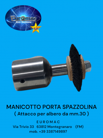 MANICOTTO PORTA SPAZZOLINA DA CALZOLAIO - Foto 4