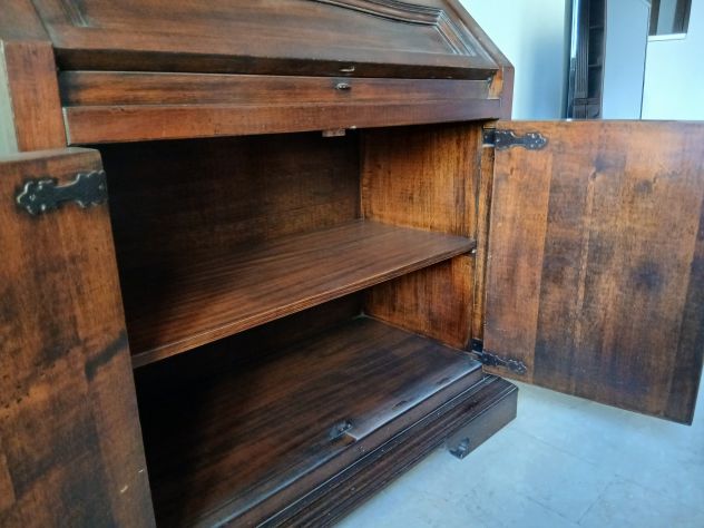 Credenza classica in legno con vetrinetta - Foto 3