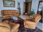 DIVANO con 2 POLTRONE in pelle MTC Cappellini in ottime condizioni
