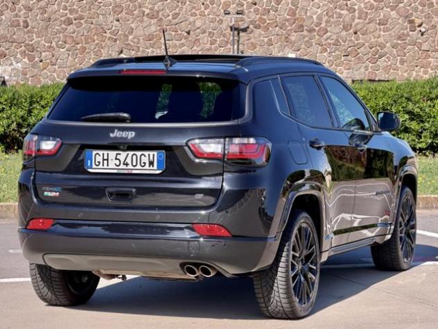 JEEP Compass 4XE S 240CV PHEV+TETTO APRIBILE TOTAL BLACK !!! rif. 24115093 - Foto 8