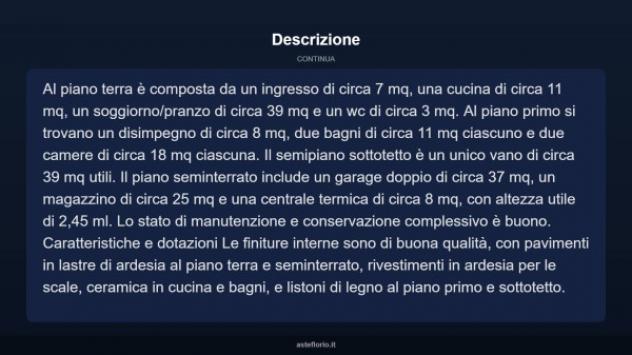 Immobile in asta di 318 m² con più di 5 locali e box auto doppio in vendita a Villorba - Foto 11