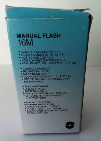 Flash HERMES Phototechnics modello 16M con scatola e libretto d'istruzioni nuovo - Foto 6