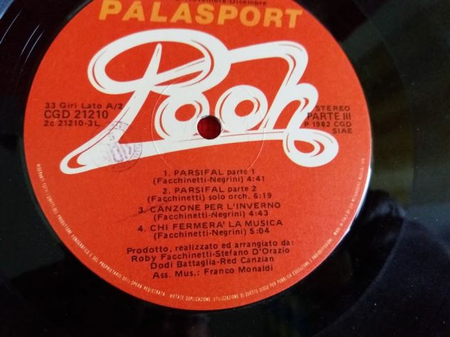 POOH ( PALASPORT DOPPIO LP ) - Foto 6