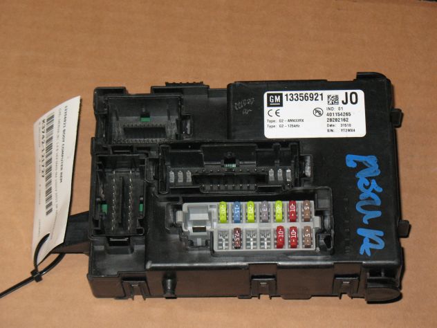 13356921 BODY COMPUTER BSI OPEL MERIVA B 13356921J0 28282162