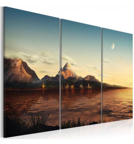 Quadro Vista Sul Lago ARREDALACASA