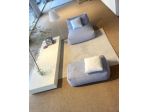 poltrona e pouf ZOE large VERZELLONI, divano Nuvola Gervasoni