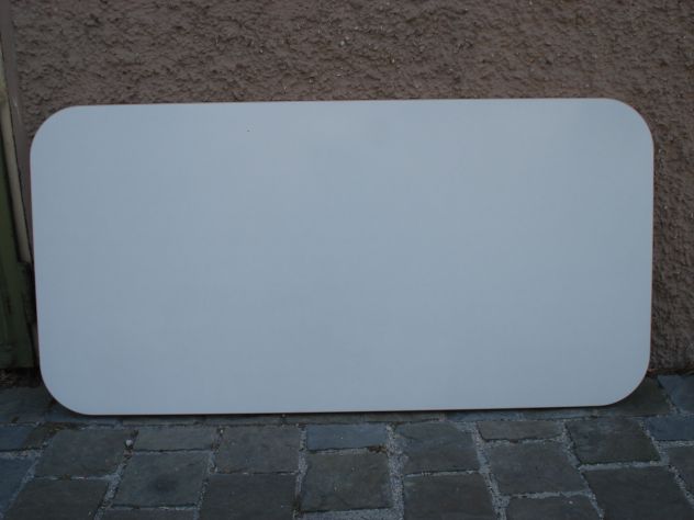 VENDO UNA PIANA X SCRIVANIA  CM 121 X 61 X 3 IN OTTOMO STATO - Foto 3