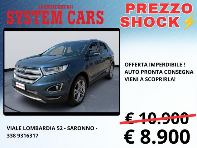 Ford Edge 2.0 TDCi 210cv S&S 4X4 AWD Pshift Vignale - AUTOMATICA - NON RICONDIZIONATA