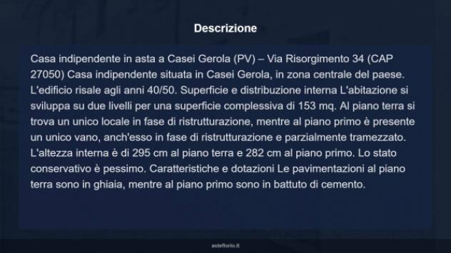 Immobile in asta di 153 m² in vendita a Casei Gerola - Foto 12