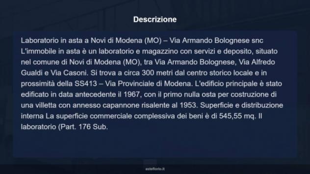 Immobile in asta di 545 m² in vendita a Novi di Modena - Foto 7