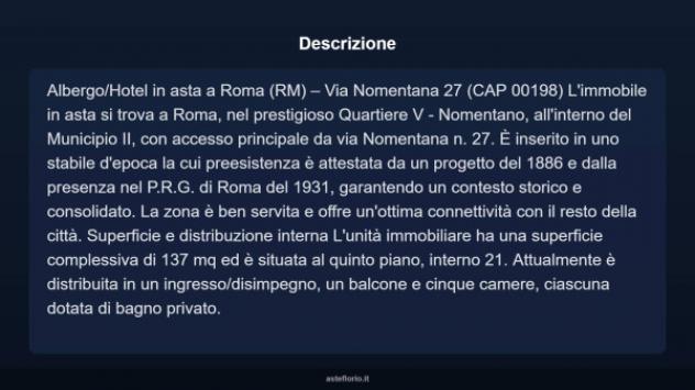 Immobile in asta di 137 m² in vendita a Roma - Foto 4