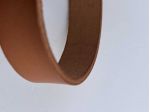 T20 Nastro in pelle a vegetale naturale H 20 mm - SP. 3,0 mm