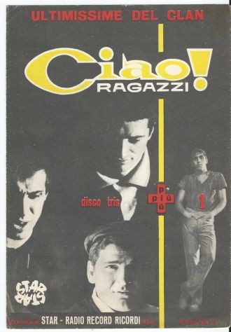 Spartito A.CELENTANO : CIAO RAGAZZI!