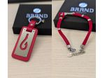 Bracciale amo rosso e portachiavi amo rosso (confezione regalo)