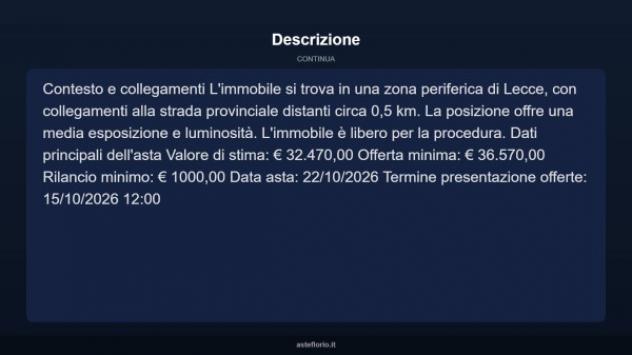 Immobile in asta di 122 m² in vendita a Lecce - Foto 12