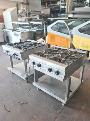 2 CUCINE COTTURA A GAS USATE