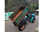 Motoagricola bertolini 4x4 scarico idraulico trilaterale