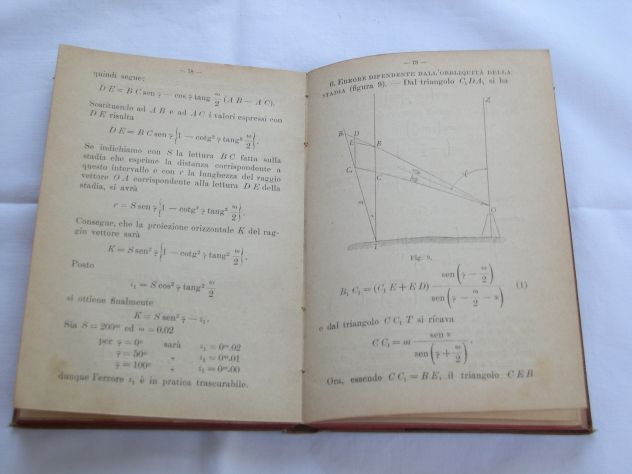 Libri antichi - Manuali Hoepli: Celerimensura di F. Borletti 1893 - Foto 4