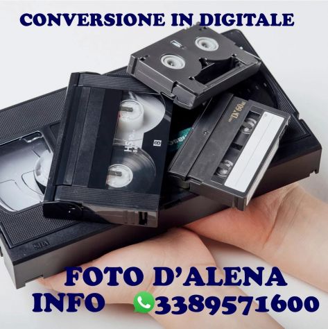 Conversione di vhs su dvd o file mp4